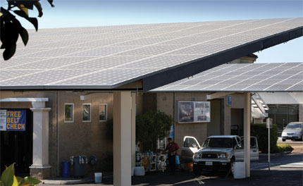 Five Star Auto Care is almost completely solar powered